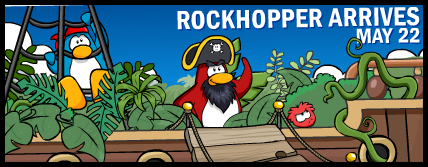 rockhopper with plants